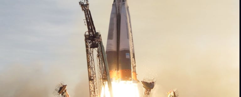 Picture of vehicle launching